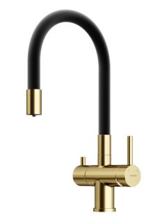 Смеситель для кухни Sancos Lucia SC4004BG брашированное золото